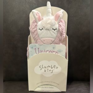 NIB Rose Unicorn SNUGGLER Slumberkin